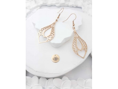 Boucles d'oreilles Femme de Coeur BF-03